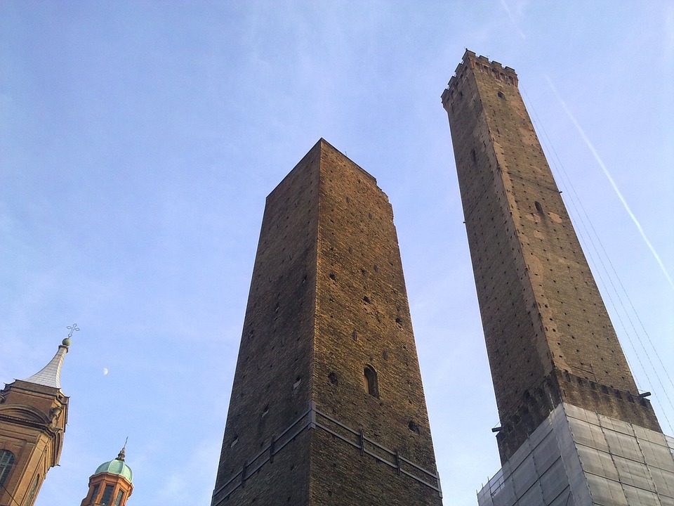 bologna, two towers, asinelli