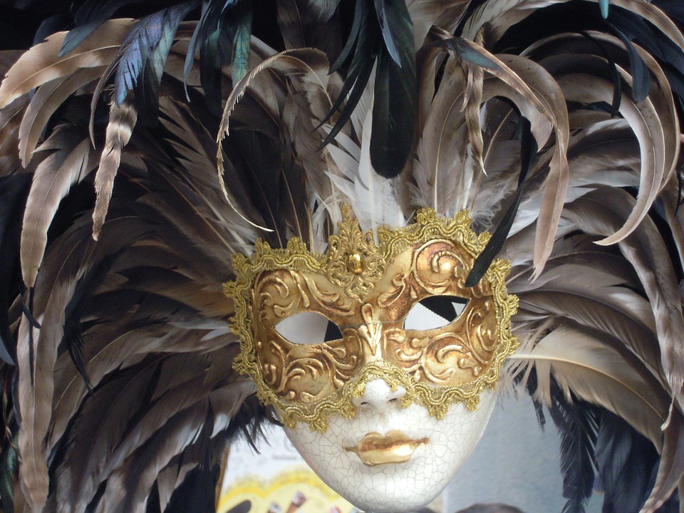 mask of venice, carnival, italy
