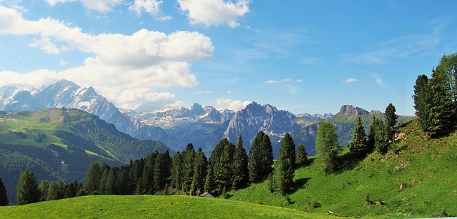 dolomites, mountains, nature