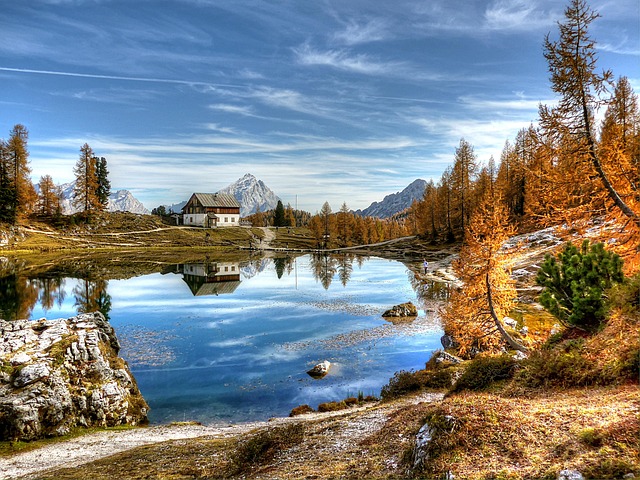 lago federa, dolomites, mountains, lake, italy, alpine, nature, landscape, lake, italy, italy, italy, italy, italy, nature