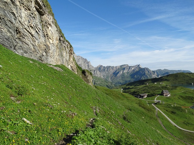 mountain meadow, mountains, heaven, nature, mountain landscape, hike, alps, dolomites