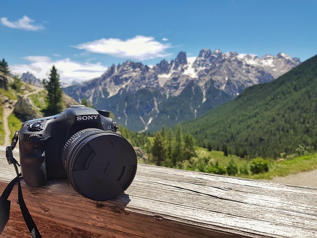 mountains, camera, outlook, nature, heaven, photo, photography, tourism, mountain, landscape, dolomites