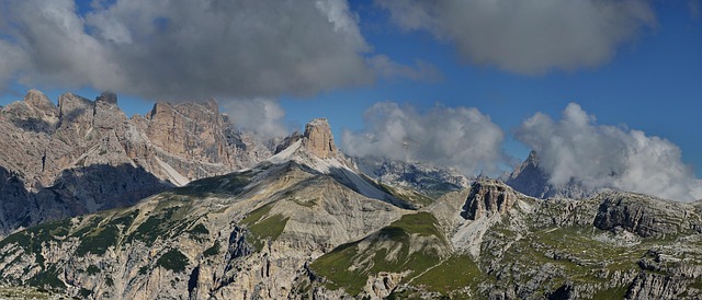 mountains, country, alps, dolomites, nature