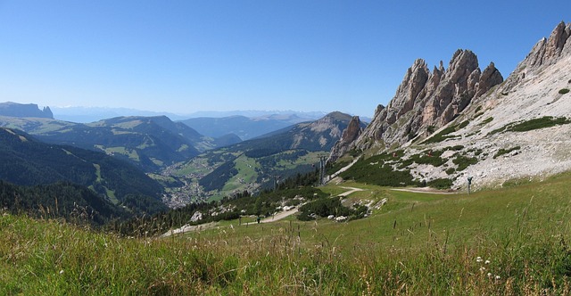 val gardena, south-tirol, nature, italy, mountains, dolomites